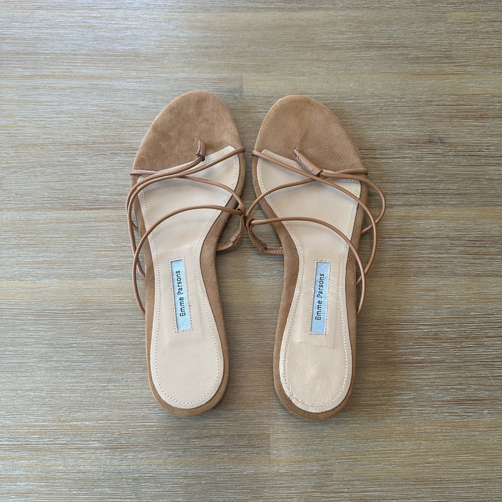 Emme Parsons strappy sandal - Tan, Women’s size 39